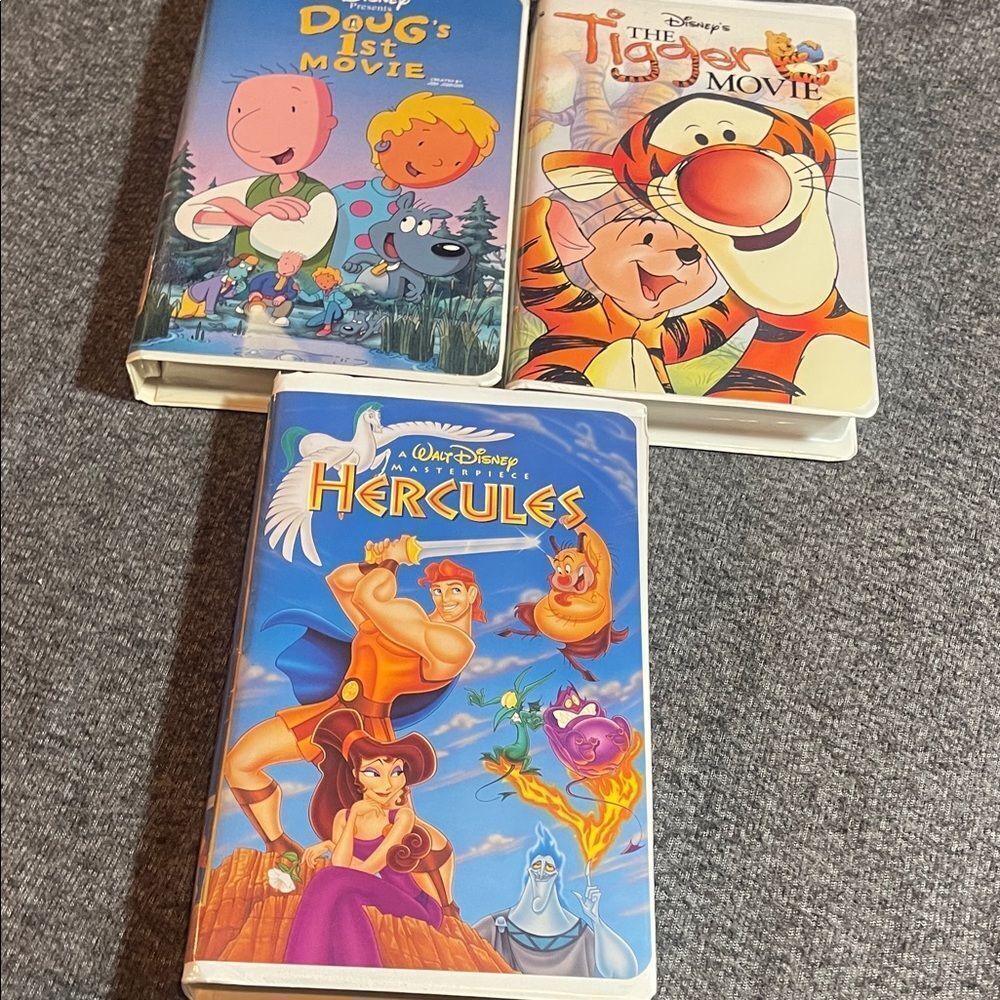 Disney VHS bundle